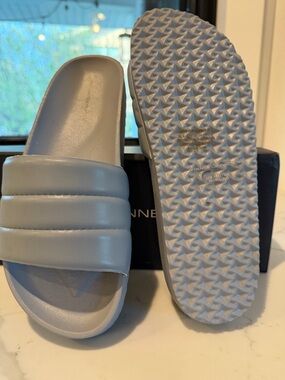 French Connection Slate Slide Sandals